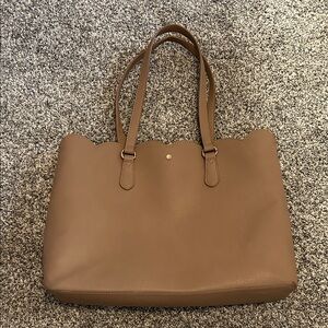 LC Lauren Conrad Faux Leather Tote Bag Purse